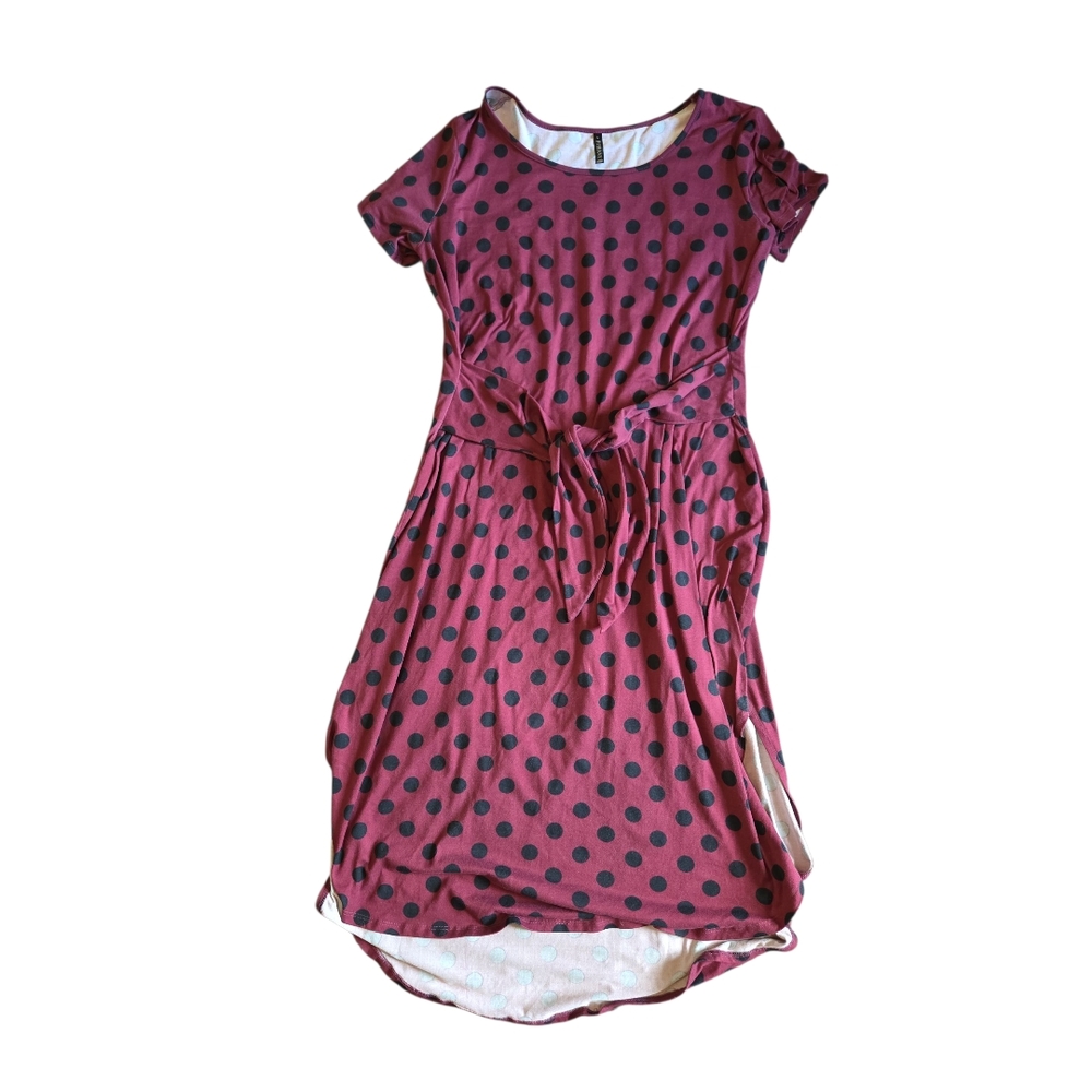 Piphany Maxi Tie Front Dress